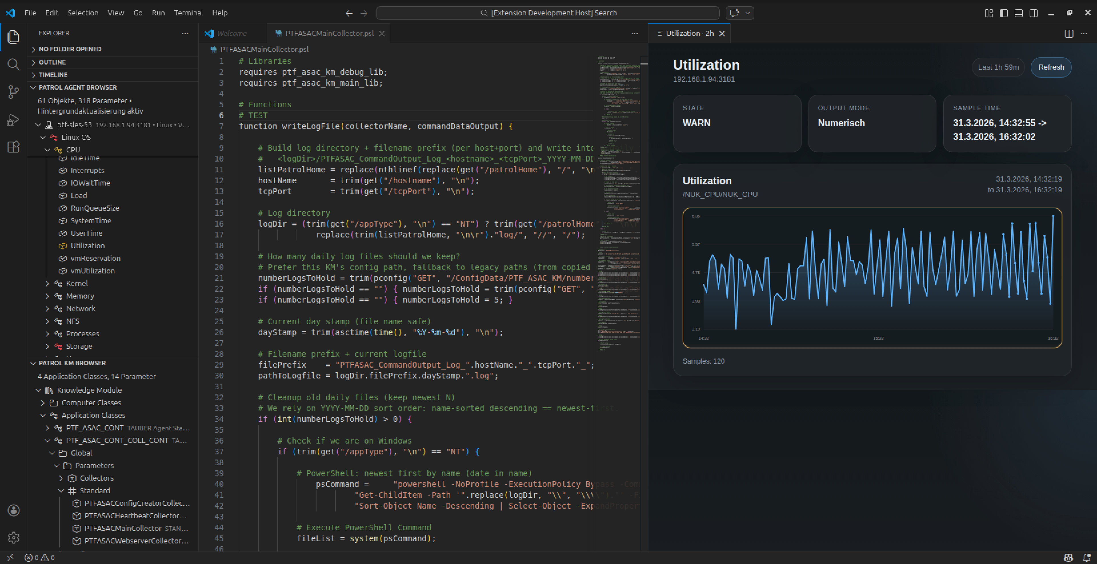 TAUBER PSL Developer PlugIn for Visual Studio Code
